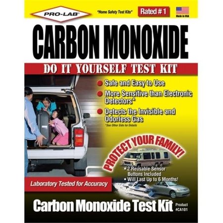 PRO-LAB INCORPORATED Pro-lab Incorporated CA101 Carbon Monoxide Do It Yourself Test Kit CA101